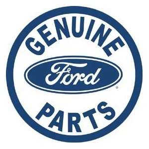  Genuine Ford Parts Round Tin Sign