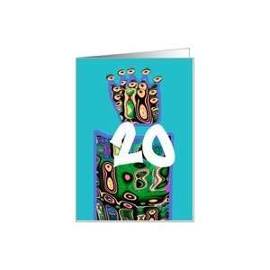  20 Years Old Birthday Greeting Card Toys & Games