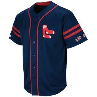  Red Sox 1969 Cooperstown Short Sleeve Synthetic Button Front Jersey