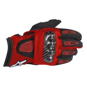  Alpinestars Thunder Gloves , Color Red, Size 3XL 