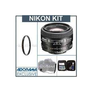 Nikon 50mm f/1.4D AF Nikkor Lens   Gray Market   with Tiffen 52mm UV 