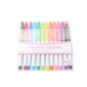  Pilot FriXion Colors Erasable Marker Pen   12 Color Set 