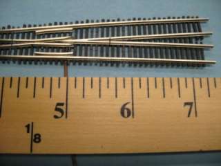 scale #10 LH Fast Tracks turnout Micro Engineering code 55 rail 