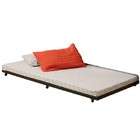 InSassy 2 in 1 Metal Platform Twin Bed Frame (No Box springs Required)