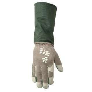   Grain Goatskin Rose Tender Womens Gardening Glove, Medium 