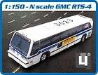 scale 1/150 GMC RTS MTA New York City Bus ( 3 model kits )  