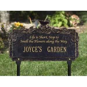   Butterfly Poem Garden Quote Lawn Plaque (1707)