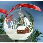 Unison Gifts, Inc Reindeer Christmas Glass Ornament   Lights Up