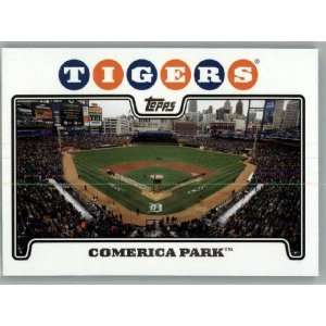   Comerica Park / MLB Trading Card   In Protective Display Case Sports
