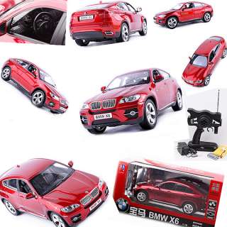 10 BMV Car Model With Remote Control Red Full Function Toys k0088 