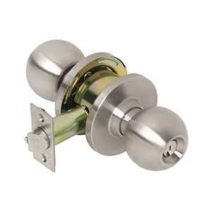 Tell Manufacturing Inc Entry Ball Knob Lock Cl100008 Entry Lockset 