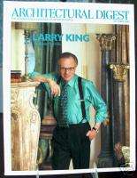 Larry King Residence in Architectural Digest, Oct. 2002  