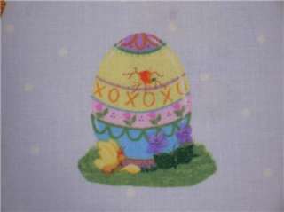 New Easter Eggs Basket Chick Duck Holiday Fabric BTY  