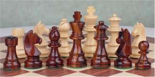 German Staunton Chess Set Rosewood 3.75 King  