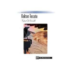  Oakton Toccata   Piano   Late Intermediate   Sheet Music 