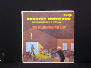Dorothy Norwood Soldier From Vietnam LP Gospel SAVOY  