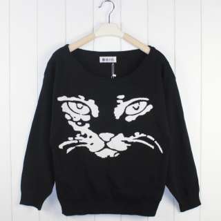 New cat face woman Spring clothing sweater MMY 01  