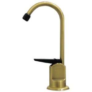  6 Antique Brass Touch Flo Cold Water Dispenser Faucet 