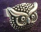 vintage design molina taxco mexican sterling silver owl ring mexico