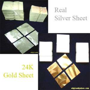 100 Gold Silver Leaf Mosaic Paint Flooring Tiles Wall  