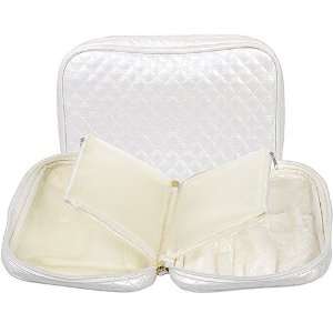  jane Iredale Makeup Bag   Quilted Cream Beauty