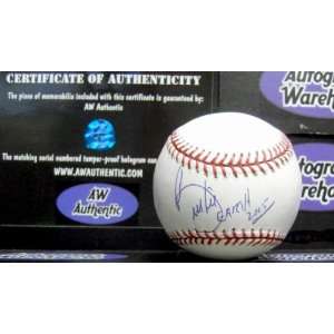  Bill Lee Autographed Baseball
