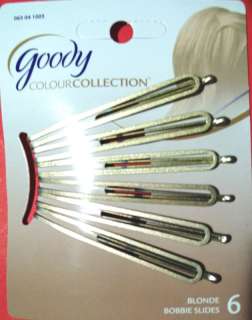 Goody Colour Collection Blonde Bobbie Slides 6 Pack  