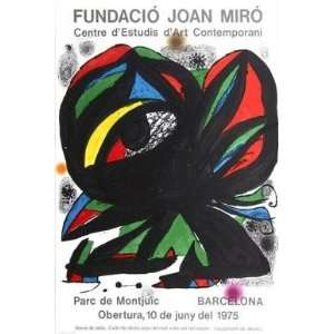 Joan Miro   Opening Of The Fundacio Joan Miro, 1975 Limited Edition 