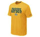nike just do it nfl packers men s t shirt $ 28 00