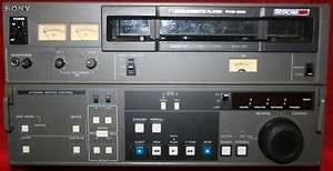 SONY PVW 2650 BETACAM SP PROFESSIONAL VIDEO CASSETTE PLAYER/EDITOR S/N 