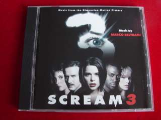 SCREAM 3   MARCO BELTRAMI   SOUNDTRACK CD  
