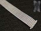 NOS 7/8 Speidel USA Stainless delux Vintage Watch Band