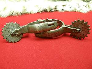   ANTIQUE VINTAGE OLD USED COLLECTIBLE WESTERN COWBOY KELLY BROS. SPURS