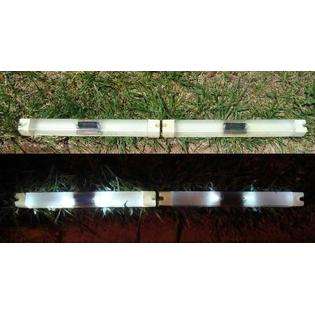   Solar Path Light With White LED Bulb   Set Of 2 Pieces 