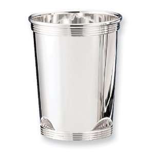  Sterling Silver Ribbed Mint Julep Cup