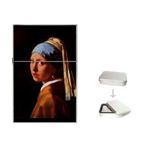 Girl with a Pearl Vermeer Flip Top Lighter Health 