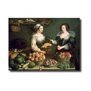  The Fruit And Vegetable Seller Giclee Print