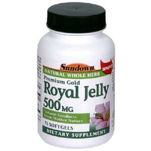   Jelly, Natural Whole Herb, 500 mg, 75 Softgels