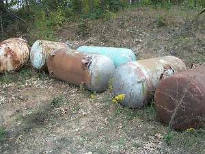 LP lpg Tanks for Homemade Pig Roaster Smoker Cookout Grill 100 & 250 