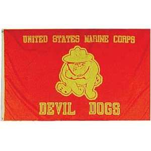  United States Marine Corps Devil Dogs Flag 12 x 18 