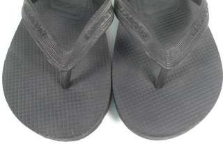 BILLABONG Black Waterproof Thongs Flops Shoes Sandals 8  