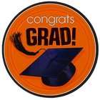 BY  Amscan Lets Party By Amscan Congrats Grad Graduation Orange Dinner 