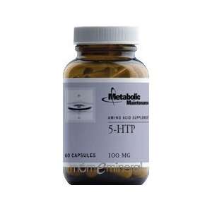  5htp 100mg 60 capsules by metabolic maintenance Health 
