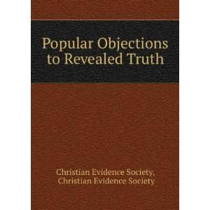  Truth Christian Evidence Society Christian Evidence Society Books