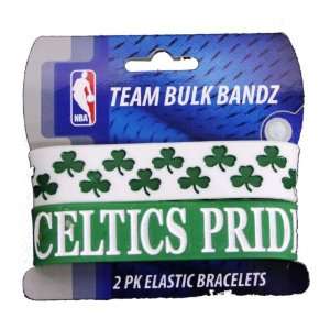   Celtics NBA Large Bulk Bandz Band Bracelet 2PK