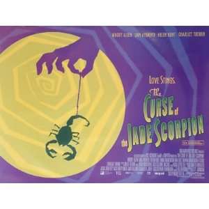 THE CURSE OF THE JADE SCORPIAN ORIGINAL MOVIE POSTER 