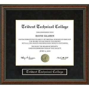 Trident Technical College Diploma Frame 