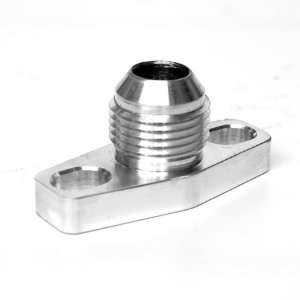   Flange with integrated  10 Flare for GT15 Through GT35R Automotive