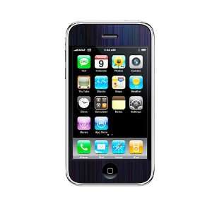   Skin for iPhone 3G   Hyper Speed Blue Cell Phones & Accessories