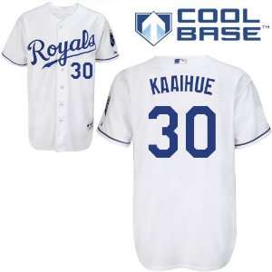  Kila Kaaihue Kansas City Royals Authentic Home Cool Base 